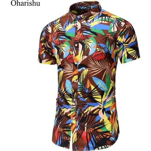 Oharishu Men's Beach (Hawaiian) Shirts
