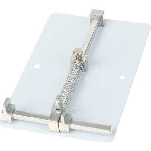 Stainless Steel Fixture Motherboard PCB Holder For Mobile Phone Board Repair Tool Hand Tool Set 8*12cm