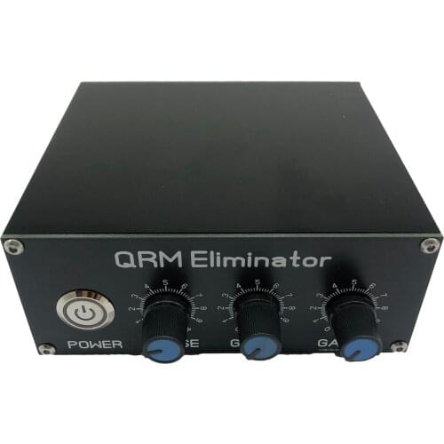 QRM X-Phase 1-30 MHz HF Bands Amplifier X Phase Built-in PTT Control Black