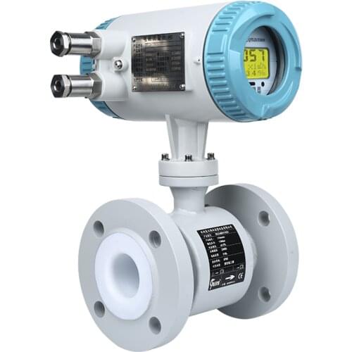 QTLD CE Atex Approved Magnetic Flow Meter 0.5% Electromagnetic Flow Meter