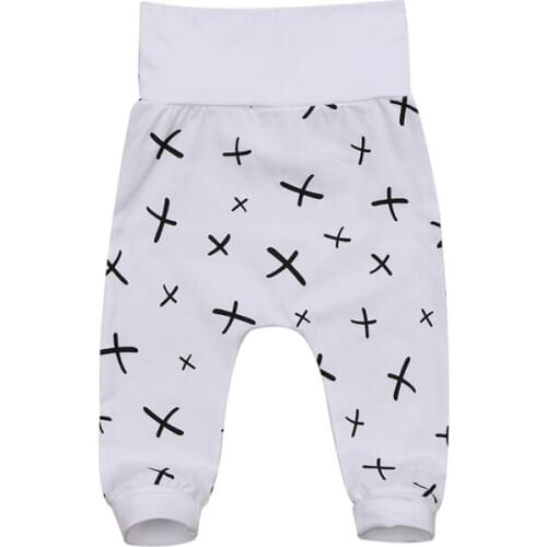 Newborn Baby Trousers Boy Girl Long Harem Pants Leggings 3d Bottoms Kids Clothes 0-24months