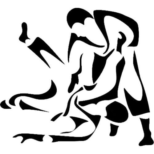 Mysterious Judo Graphic Car Sticker Windshield Bumper Motorcycle Decal High Quality KK Vinyl Cover Scratches Waterproof PVC