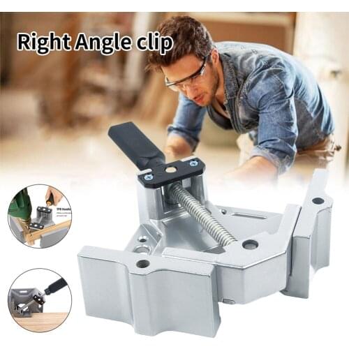 Corner Right Angle Vice Clamps Metal Welding 90 Degree Single HandleCorner Clips Framing Photo Joiners Clamp Woodworking