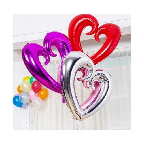 10pcs/Lot 18 Inch Heart Shaped Balloons Wedding Birthday Party Decorations Kids Helium Foil Heart Balloon Multicolor