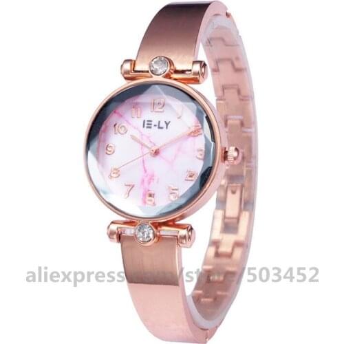 100pcs/lot E-LY 067 Fashion Women Bracelet Watches Minimalism Wild Wrist Watch For Ladies Wrist Watches Gift Clock
