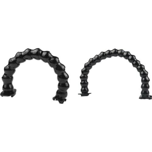 2 Pcs Action Camera Flexible Clamp Arm Bracket Holder Mount Adapter for GoPro Hero 9/8/7/6/5,19 Sections & 13 Sections