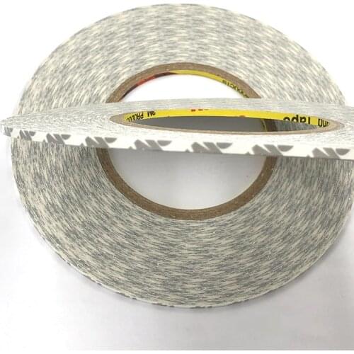 50meters Black Brand New 3M Sticker Double Side Adhesive Tape Fix For Cellphone Touch Screen LCD