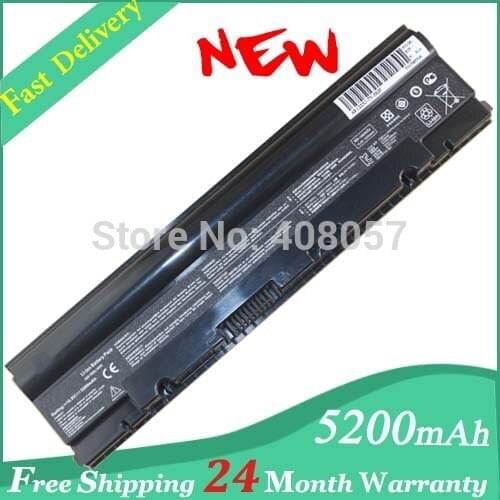 5200mah 10.8v laptop battery for asus A31-1025 A32-1025 Eee PC 1025 1025C 1025CE 1225 1225B 1225C R052 R052C R052CE Series 6cell