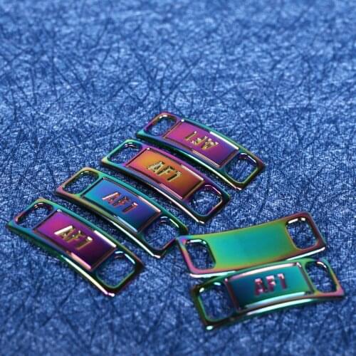 2pcs/pair AF1 Shoelaces buckle Shoelace Buckle Metal Shoelaces Accessories Metal Lace Lock DIY Sneaker Kits Metal Lace Buckle