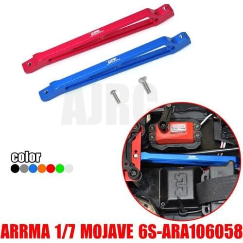 ARRMA-1/7 4WD MOJAVE 6S-ARA106058T1/T2 aluminum alloy front steering pressure plate support frame ARRMA-AR320445