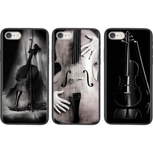 Black Violin Elegant Top Rated For Xioami Redmi Note 10 Pro 5G 9 9S 9T Max 8 7 6 5 4 Pro Max Accessories Phone Cover Bags