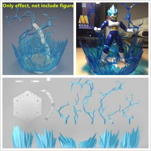 Bandai FIGURE-RISE Lightning Aura Effect for SHF Saint Seiya 6 inch model Blue color NB011