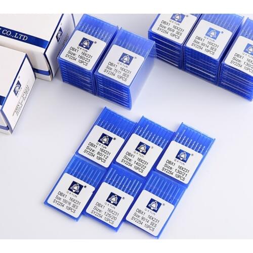 100pcs DBX1 DB*1 16X231 all size QXYUN sewing needles accessory for JUKI BROTHER industrial sewing machine parts 80/90/100/110