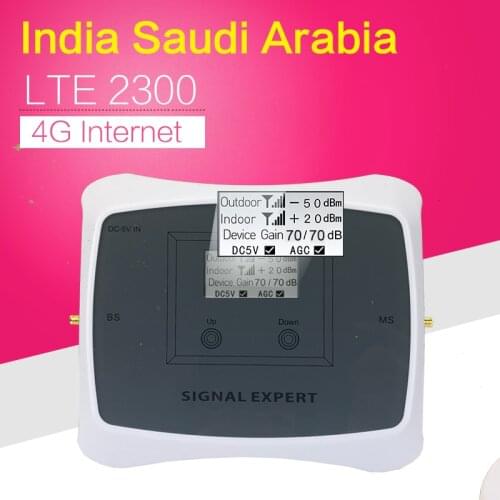 India Smart 4G TDD LTE 2300 Cellphone Signal Booster 2300mhz Band 40 Mobile Phone Signal Repeater Cellular Amplifier Extender