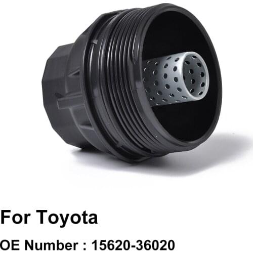 Oil Filter Cap Assembly 1562036020 15620-36020 for Toyota Camry Highlander Kluger Harrier Crown Zelas Avalon Venza Sienna