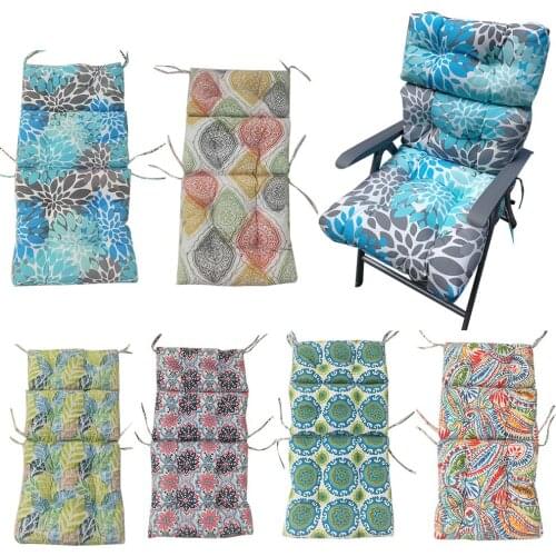 2020 New Indoor Outdoor Benches Cushions Patio Lounge Cushion Long Chair Pad Perfect For Courtyard Recliner