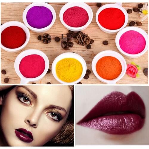 DIY Lipstick Pigment Powder Lip Gloss Pigment For DIY Lipgloss Powder Pigment Make Up Tools Full Professional Makeup Comestics