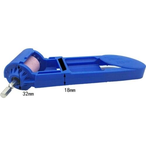 Portable Drill Bit Sharpener Grinder Wear Resisting Corundum Grinding Wheel