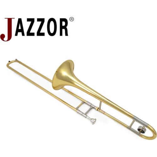 Professional Tenor trombone JBSL-710 B Flat tenor trombone with the mouthpiece with case, gloves, gold brass wind instruments