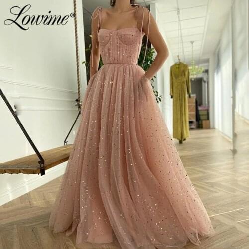Pink Long Party Dresses Robe Soiree Dubai Kaftan Saudi Arabic Formal Evening Gown 2021 Vestido De Fiesta De Gala Long Prom Dress