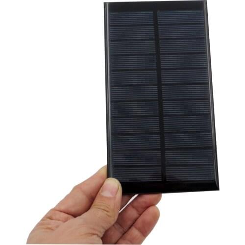 5.5V 291mA 1.6Watt 1.5W Solar Panel Standard Epoxy Polycrystalline Silicon DIY Battery Power Charge Module Mini Solar Cell toy