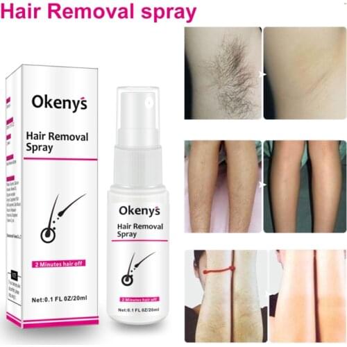 2 Minutes Effect Hair Removal Sprays Painless Fast Hair Remove Depilatory Cream Mild Nourish Smooth Skin 20ml Shaving Spray