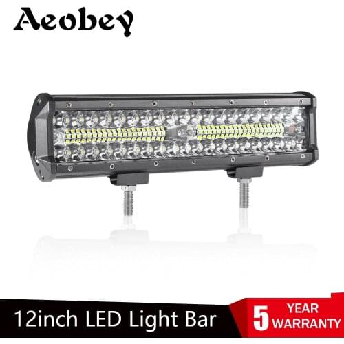 Led bar offroad 120w led light bar for 4x4 off road ATV work light bar for UTV Tractor Boat Trucks Excavator 12V 24V work light