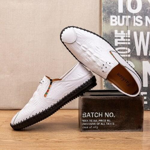 Mens Leather Shoes Leather Shoes Men Man Zapatos Hombre Casual Cuero Loafers Male Shoe For Moccasins Genuine Mens Formal