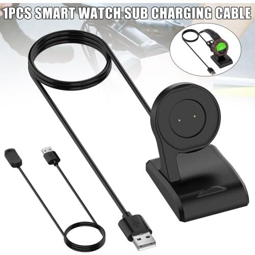 Charger USB Charging Cable Charging Base for Amazfit T-Rex GTR GTS Smart Watch ND998