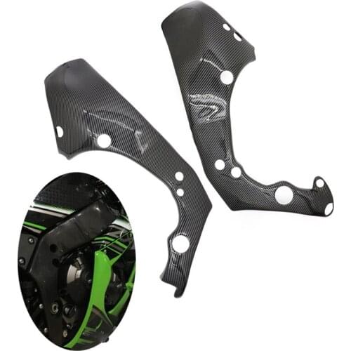 For Kawasaki ZX10R Carbon Fiber ABS Frame Cover Panel Protector Guard Fairing ZX 10R 2011 2012 2013 2014 2015 2016