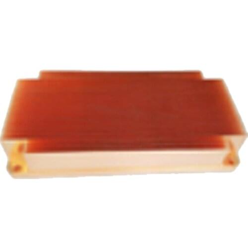 1pcs Laser Copper Heat Sink Graphics Card Memory TEC Cooling Plate 120mm Length 60mm Width 22mm Height