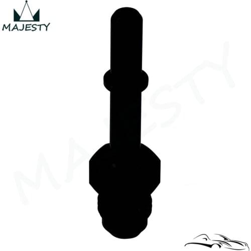 AN6 Fuel Adapter Fitting to 3/8 Quick Connect Male Fitting Adapter Push On EFI