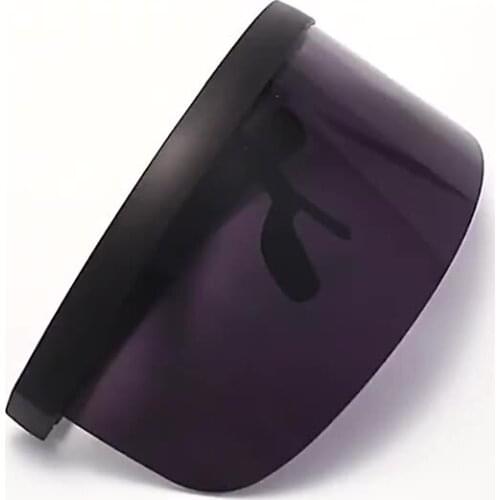 One-piece oversized lens anti-peeping splash-proof protective sunglasses anti-ultraviolet sunglass Blindfold