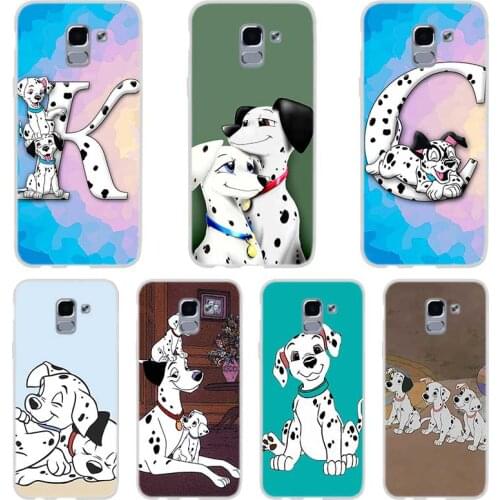 Phone case For Samsung Galaxy J6 J4 J8 Plus J7 2018 J3 J5 J7 Prime Pro 2017 2016 Covers Dalmatian cartoon