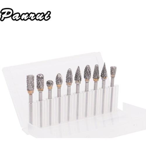 3*6mm Metal Drawing Tungsten Carbide Milling Cutter Rotary Tool Burr CNC Engraving Abrasive Tools Metalworking Milling Polishing