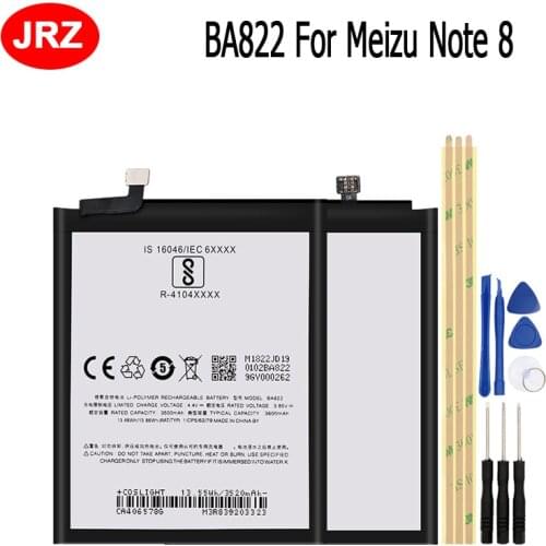 JRZ Meizu Note 8 Phone Batteries China
