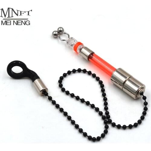 MNFT 1Set Fishing Bobbin Swingers Fishing Alarms Carp Rod Bite Indicator Use with Luminous Stick Practical Outdoor Fish Tools
