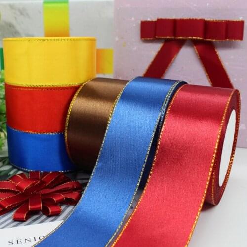 22Meters/roll) 40mm Width Phnom Penh Grosgrain Ribbons Gift Packaging Ribbons Christmas Wedding Party Gift Decor DIY Handmade