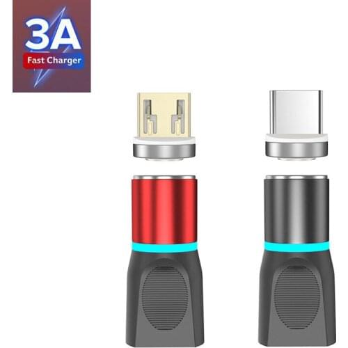 Type c to Type c Magnetic Charger for Nokia Magnetic Adapter Micro to Micro Charging Adapter Smart phone