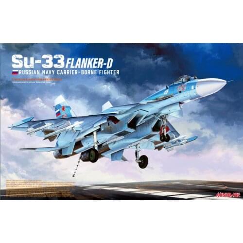 Minibase Su-33 flanker-d Russian navy carrier-borne fighter 1/48 scale 8001