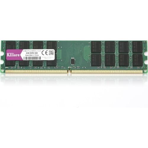 Kllisre ram ddr2 4GB 800MHz PC2-6400U Memory 240 pins non-ECC 1.5v desktop dimm