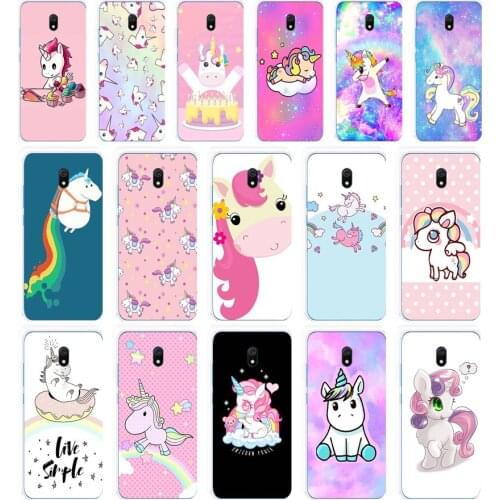 74 Unicorn On Rainbow Jetpack gift Soft Silicone Tpu Cover phone Case for Xiaomi Redmi 8 8A Note 8T 8t Pro
