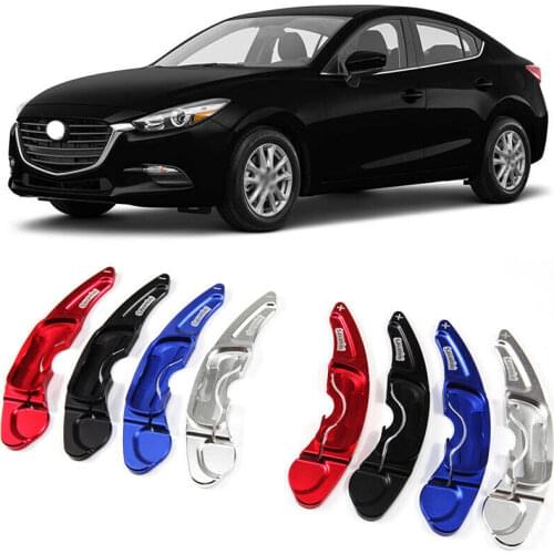 Savanini Alloy Add-On Steering Wheel DSG Paddle Shifters Extension For Mazda 3 Axela 2014-2018