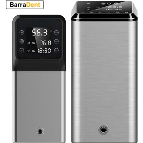 Vacuum Sous Vide Food Cooker 1600W/2300W Powerful Immersion Circulator LCD Digital Touch Timer Display Stainless Steel IPX-7