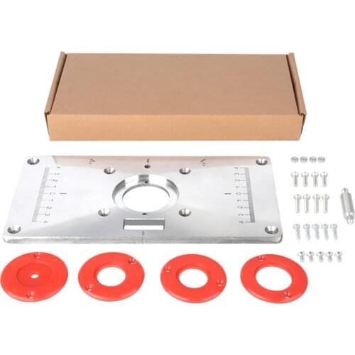 Professional Table Plate Trimming Machine Engraving Router Board Engraving Flip Board Aluminum Router Table Insert Board