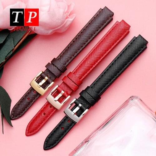 Genuine leather watch women replace watch band for SHEEN 4029PGL appropriative lizard wristwatches watch bracelet 12*8mm