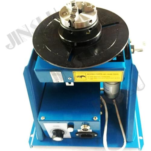 Welding pisotioner BY-10 220V Welding Turntable with K01-65 chuck and welding torch holder