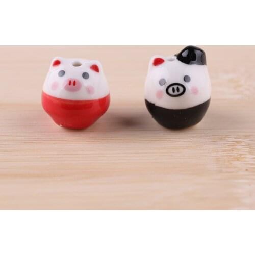 6pcs Lucky cat ornaments make a fortune cat ceramic shop opening creative gifts