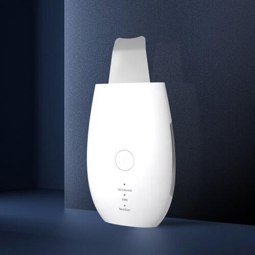 Ultrasonic Face Skin Scrubber Facial Cleaner Peeling Vibration Blackhead Removal Exfoliating Pore Cleaner Tools Rechargeable