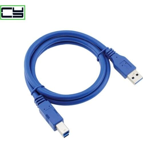 USB 3.0 A Male AM to USB 3.0 B Type Male BM USB3.0 Cable 0.3m 0.6m 1m 1.5m 1.8m 3m 5m 1ft 2ft 3ft 5ft 6ft 10ft 30cm 1 3 5 Meters